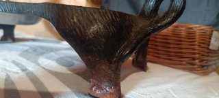Comedero doble para gatos estilo gato negro
