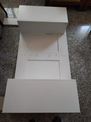 Cabecero cama blanco madera