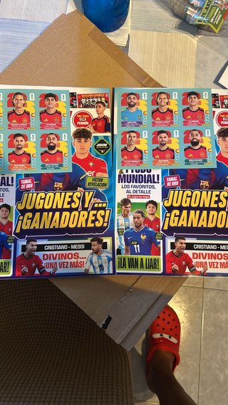 Vendo revista jugones con 6 cromos exclusivos