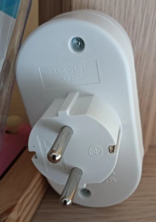 Adaptador enchufe bidireccional Aigostar