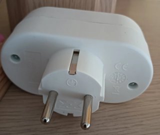 Adaptador enchufe bidireccional Aigostar