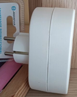 Adaptador enchufe bidireccional Aigostar