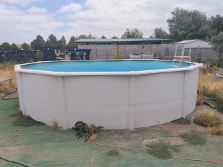 Piscina Chapa 6m Diámetro x 1.20m Alto