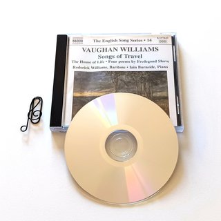 CD Vaughan Williams - Songs of Travel
