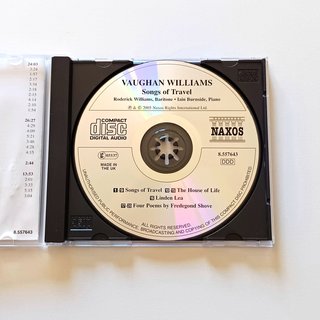 CD Vaughan Williams - Songs of Travel
