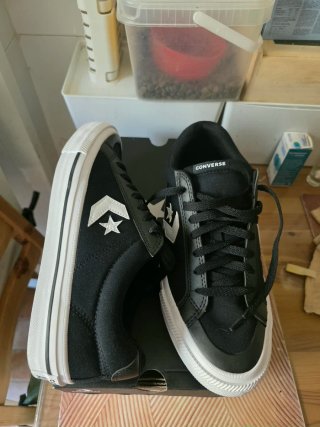 Converse 41 Negro/Blanco
