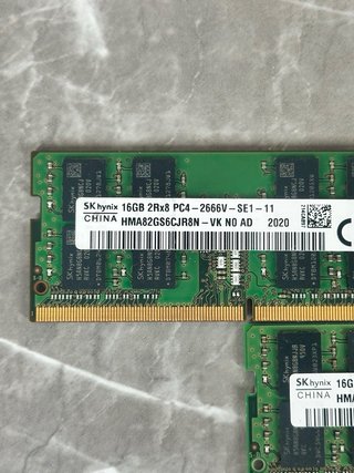 2x16gb Memoria Ram SK hynix 16GB 2666V
