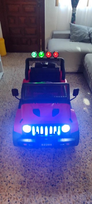 Coche Eléctrico Infantil Rojo