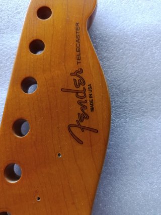 Mástil Telecaster Con Decal Fender