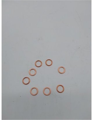 Restagraf – Junta de tapón de drenaje – 14 x 20 x 2 mm – Ref. 7371 – Cobre – Compatible con vehículos Citroen Fiat Ford Hyundai