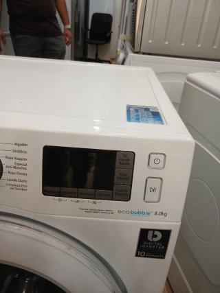 Nevera LG y Lavadora Samsung