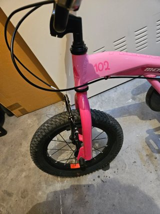 Bicicleta Monty 102 Infantil 14''Rosa