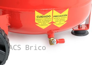 Compresor de Aire Vertical 50L - 2 Hp - 09330 - Mader