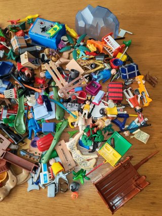 Lote despiece Playmobil Accesorios y Figuras