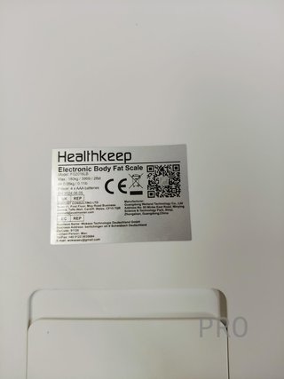 Báscula Grasa Corporal - Healthkeep