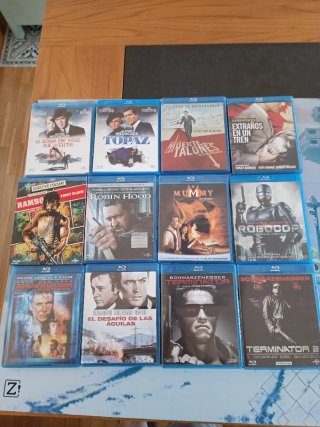 Colección Blu-ray Películas Acción y Aventura