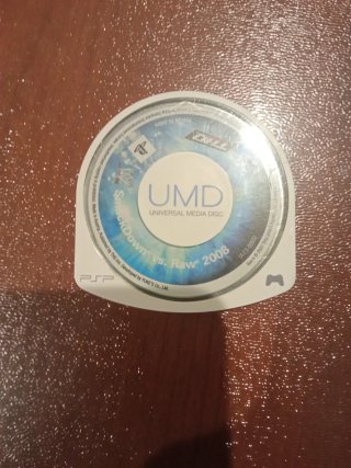 Smackdown vs. Raw 2008 PSP UMD