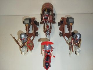 Playmobil Romanos con Catapultas y Carro