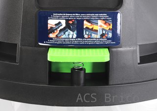 Aspirador Polvo Líquidos 70L 2400W 2 Motores 48463 - Saurium