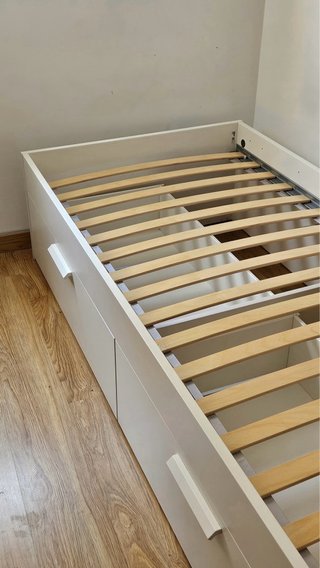 Cama IKEA 90×200 con cajones – casi nueva