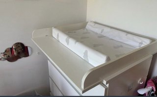 Cambiador bebé cómoda Malm