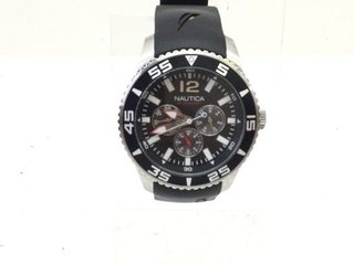 Reloj Nautica Caballero 012022GS Negro/Plata