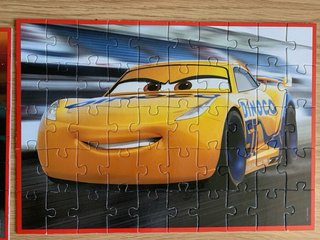 4 Puzzles Cars 50-80-100-150 Piezas