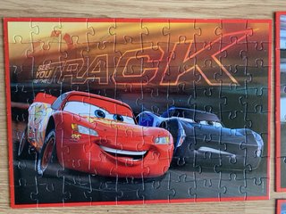 4 Puzzles Cars 50-80-100-150 Piezas
