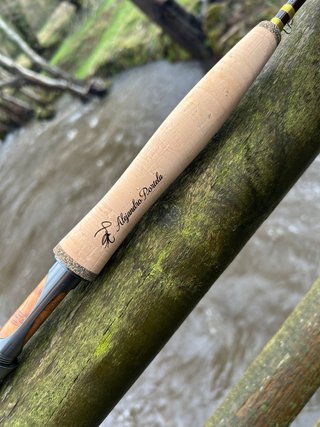 Cañas de pesca artesanales