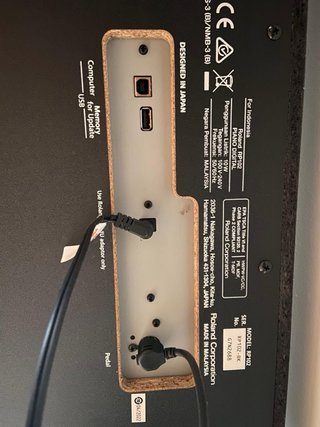 Piano Digital Roland RP 102