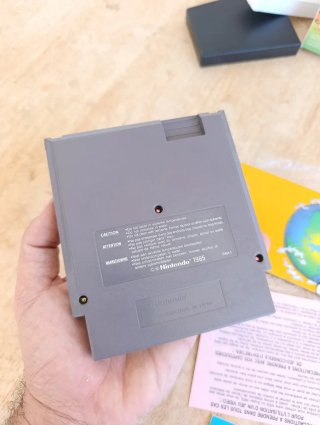 Muy buen estado Schtroumpfs Nintendo NES completo