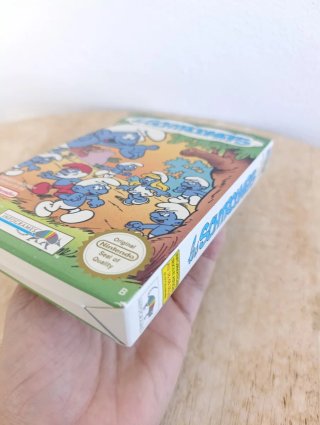 Muy buen estado Schtroumpfs Nintendo NES completo