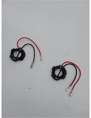 HUIQIAODS Clip de retención del soporte del adaptador de la bombilla del faro LED H7 para V-W Go-lf 5 M-K5