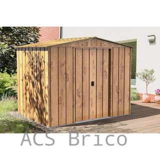 Caseta Metálica Top Artemisa 173x261x204 cm - Duramax