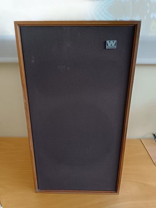 Dos Altavoces Suelo Wharfedale Linton 85 Caoba