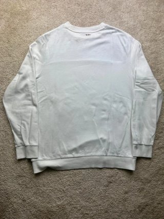 Sudadera Napapijri XL Y2K Negra Blanca