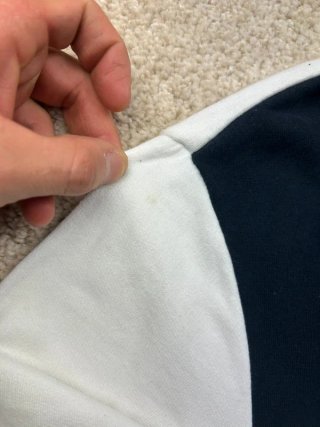 Sudadera Napapijri XL Y2K Negra Blanca