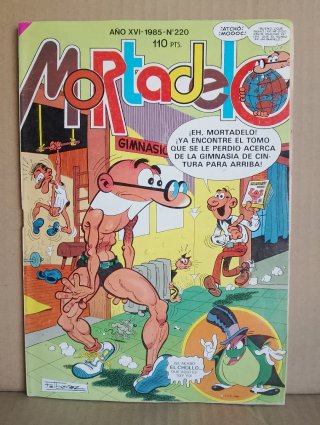 LOTE 10 TEBEOS DE MORTADELO.EL SALTO.