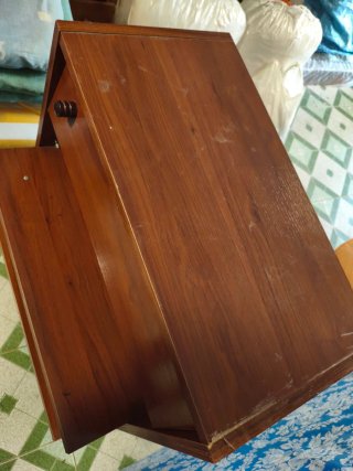 Mueble zapatero de madera