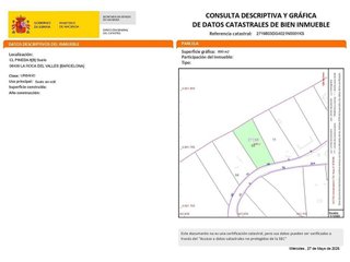 Terreno en venta en Roca del Vallès, la