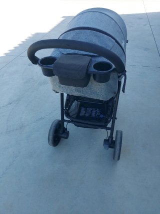 Silla de paseo Joie gris con 2 fundas lluvia