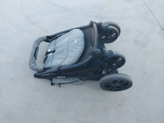 Silla de paseo Joie gris con 2 fundas lluvia