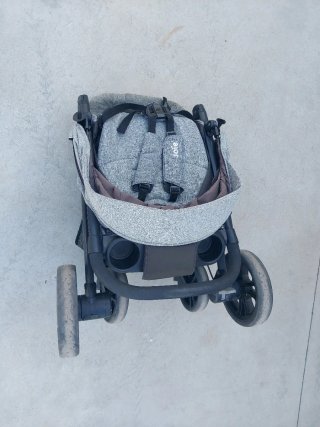 Silla de paseo Joie gris con 2 fundas lluvia