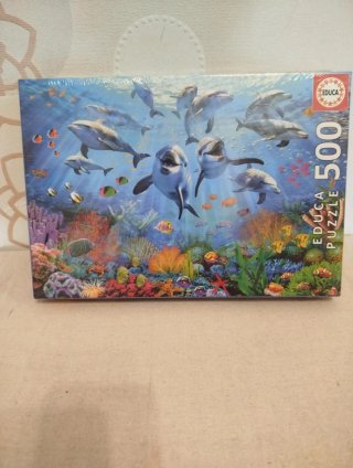 Puzzle Educa 500 Piezas Delfines