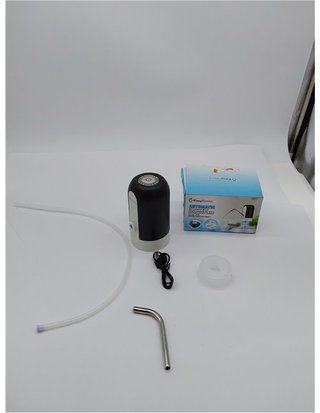 EASYSPEED Dispensador de Agua Fría Automático - 1200 mAh Eléctrico USB Bomba Grifo de Agua - Eléctrica Portátil con 2 Adaptadores