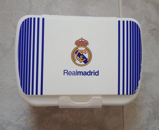 PANTALON OFICAL DE REAL MADRID, BLANCO, MARCA ADI
