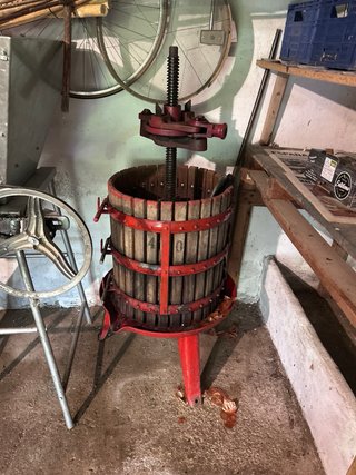Prensa de vino