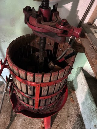 Prensa de vino