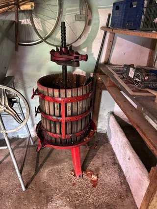 Prensa de vino