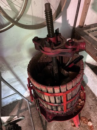 Prensa de vino